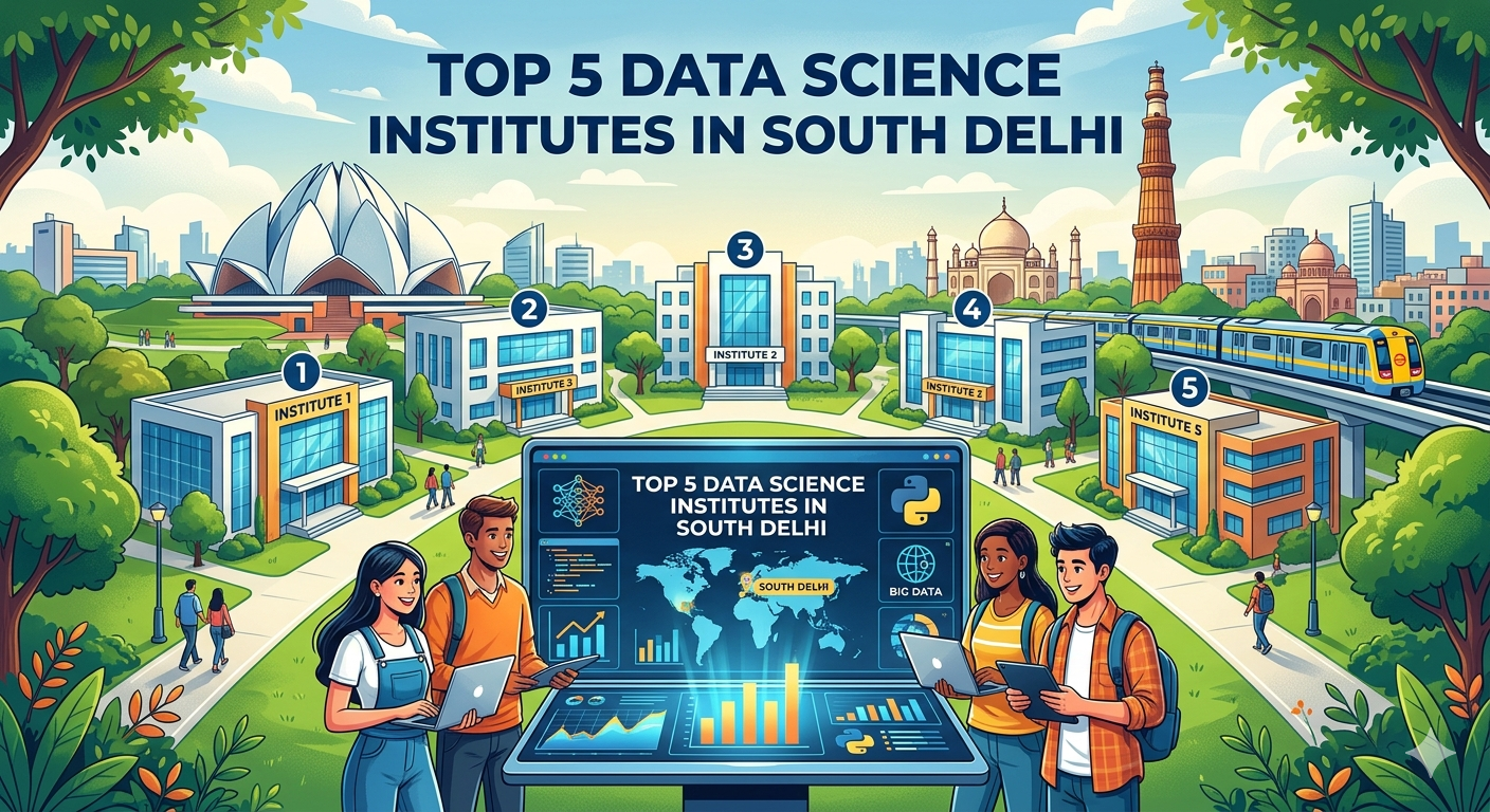 Top 5 Data Science Institutes in South Delhi